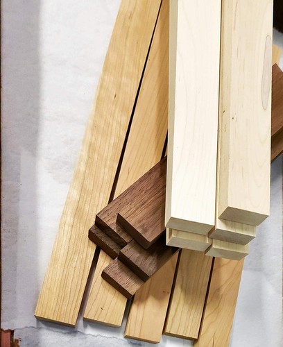 Boards walnut maple - 15,